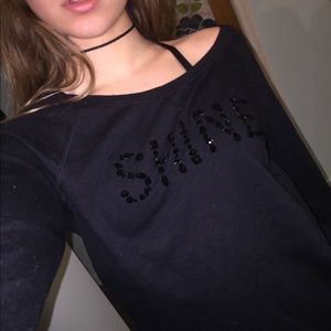 “Shine” Long Sleeve Graphic Tee